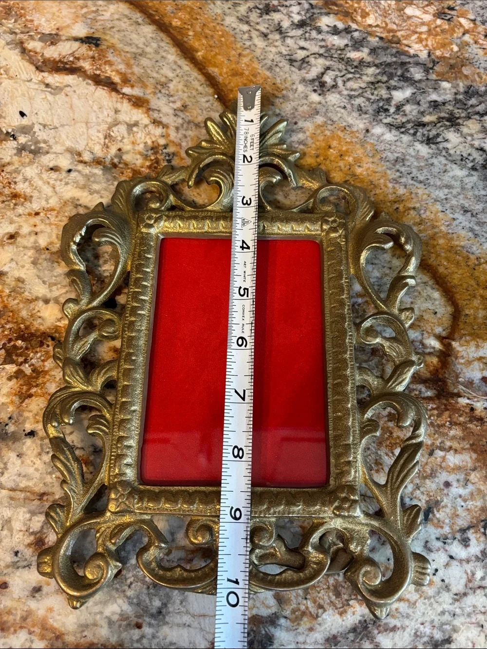 Ornate Gold Tabletop Picture Frame -#2